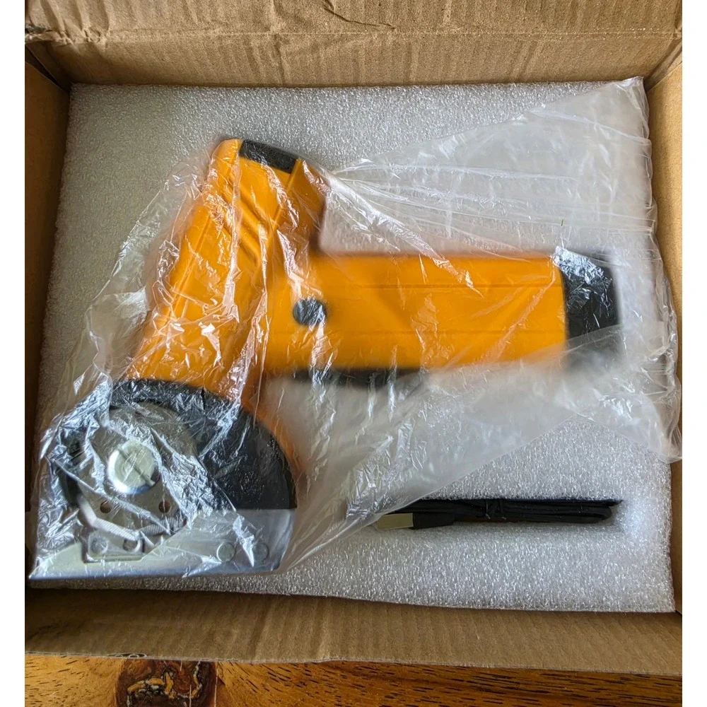 Cordless Electric Fabric Cutter 4.2V Rotary Scissors Multi-Purpose Tool Yellow